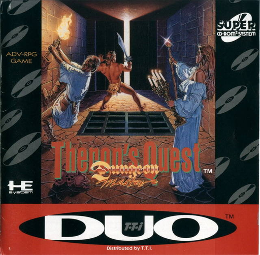 Dynastic Hero box art for TurboGrafx CD